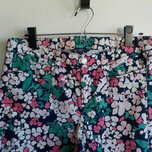 Brooks Brothers Pants - Floral - Natalie Fit - y2k Vibe - Size 8 Cotton (618)